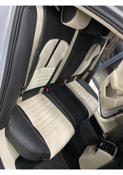 Skoda Süper B -2015-2023 Arası-arka Kolcaklı-taytüyü Deri Karışımı Özel Dikim