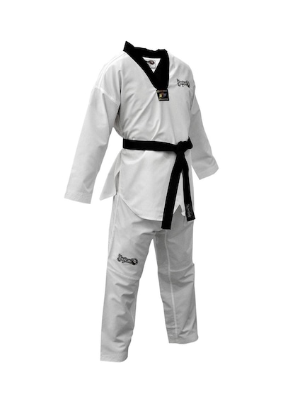 Dragondo 13120 Fighter Siyah Yaka Taekwondo Elbisesi Siyah