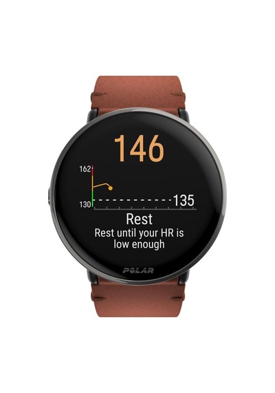 Polar Ignite 3 Fitness Ve Yaşam Saati Titanium Lthr Brnz M/l