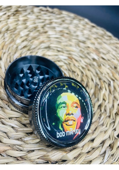 BobMarley Metal 2Parça SivriDiş TutunÖğütücü Grinder 50mm