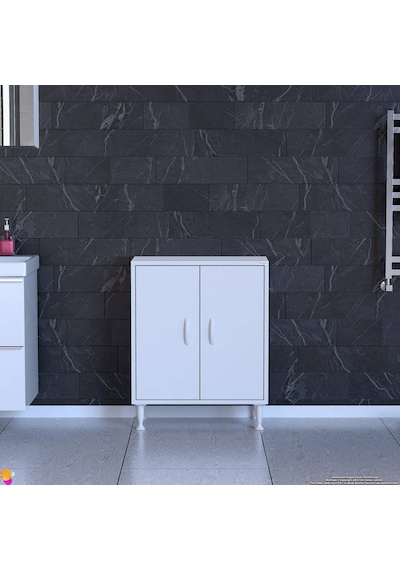 Eliusta Sabir 55 Cm 2 Raflı Beyaz Banyo Mutfak Dolabı 3 Bölmeli Çok Amaçlı Dolap 55x75x32,5 Cm Düzenleyici Beyaz Eliusta Sabir 55 Cm 2 Raflı Beyaz Banyo Mutfak Dolabı 3 Bölmeli Çok Amaçlı Dolap 55x75x32,5 Cm Düzenleyici Beyaz