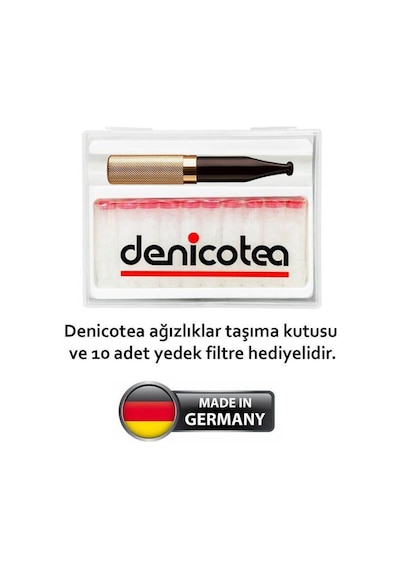 Denicotea 20266 Ejectör Filtreli Sig. Ağızlığı Syh/Gold
