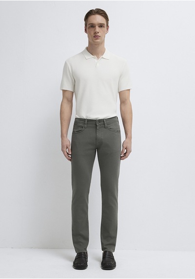 Mavi - Jake Yeşil Gabardin Pantolon 00422a2940 Yeşil