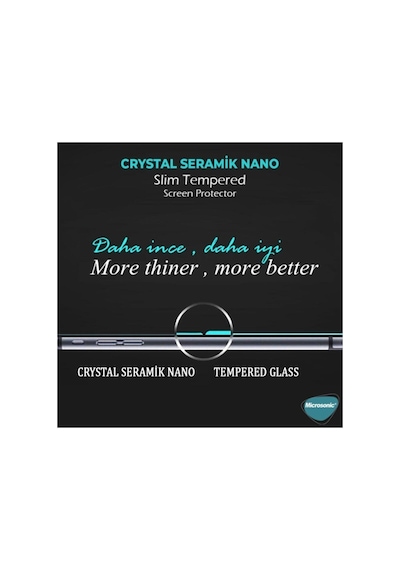 Apple iPhone Uyumlu   11 Pro Max Crystal Seramik Nano Ekran Koruyucu Siyah 2 Adet