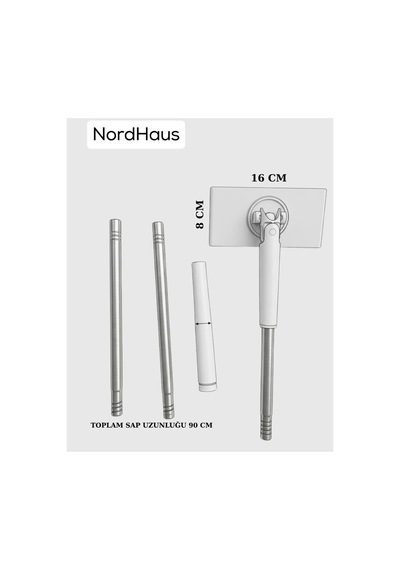 One Click Mop Camlar İçin Tüm Bezleri Kendi Alabilen Otomatik Mop Kullan At Bezler Için