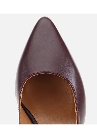 Hotiç Kadın Deri Bordo Klasik İnce Topuklu Stiletto 01ayh336230a780 01ayh336230a780