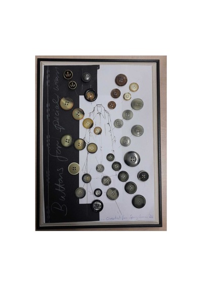 Tahta Agaç Düğme 28 Mm 6 Adet