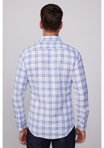 Tudors Slim Fit Kareli Pamuklu Kolay Ütü Erkek Gömlek-28042-multi Çok Renkli Tudors Slim Fit Kareli Pamuklu Kolay Ütü Erkek Gömlek-28042-multi Çok Renkli