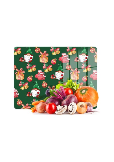 Decovetro Cam Kesme Tahtası Ve Sunumluk Noel Yılbaşı Desenli 20 X 30 Cm Diğer