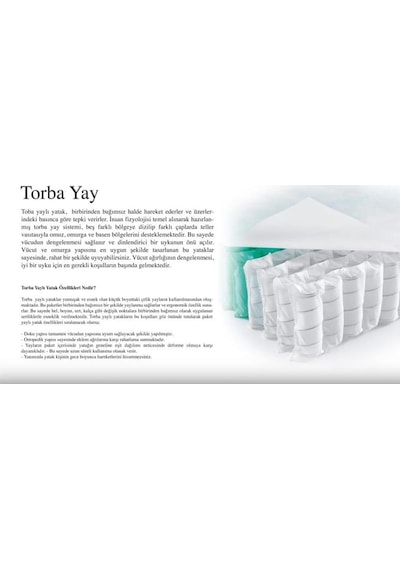 Yatakcım Micado Double Soft Pocket Yaylı Torba Yaylı Yatak