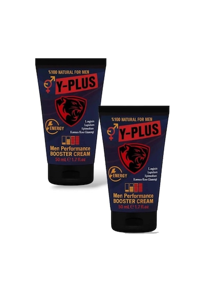 Süper Y-plus Men Ginsengli Booster Red Korea Erk.eklere Kremi 50 Ml 2 Adet