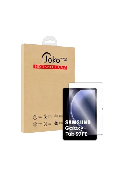 Galaxy X610 Tab S9 Fe Plus 12.4 Hd Tablet Cam Ekran Koruyucu - Şeffaf
