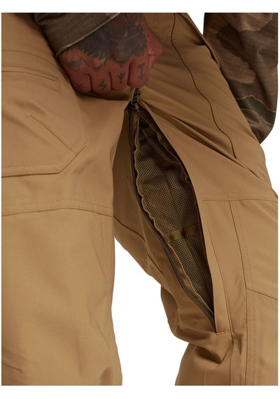 Burton Southside 2l - Slim Fit Erkek Bej Snowboard Pantolonu 21253