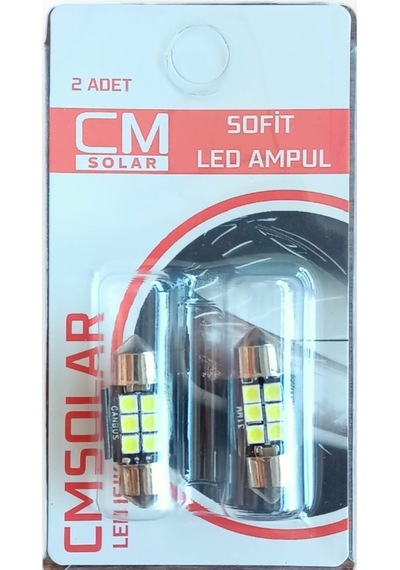 31mm Sofit Led Beyaz Işık Ampul Tavan-plaka Aydınlatma