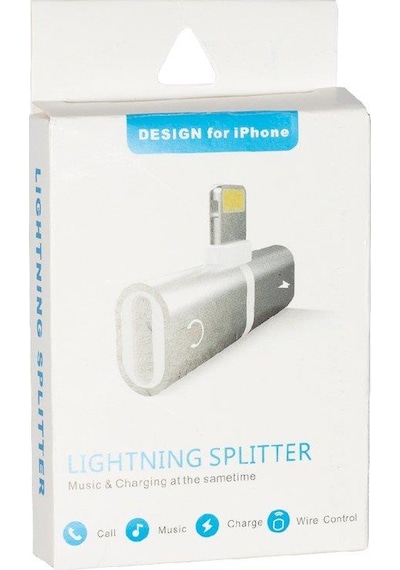 Electroon Lightning Şarj Kulaklık Çevirici Adaptör Jack