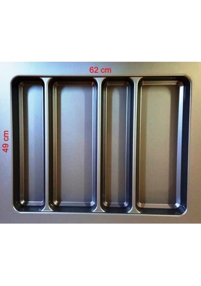 62/49 Cm Cekmece Içi Kepçelik Grı 50/40 Cm Kadar Kesılebıır Siyah