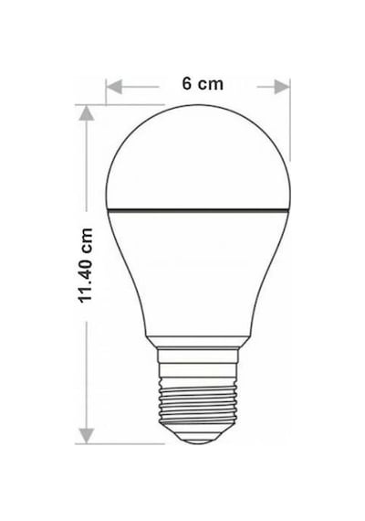 Ack E-27 9w Led Ampul 4000k Günışığı