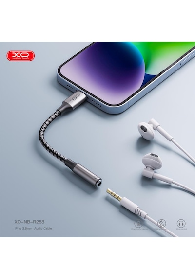 Lightning To 3 5mm Aux Jack Apple Uyumlu iPhone Ve iPad Kulaklık Dönüştürücü Adaptör