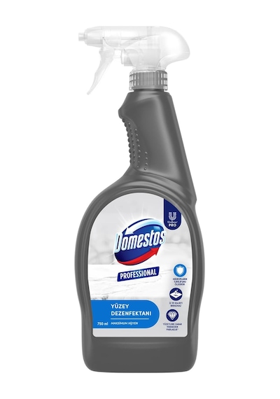 Domestos Profesyonel Yüzey Dezenfektanı 750ml 0000 Parlak Vernik
