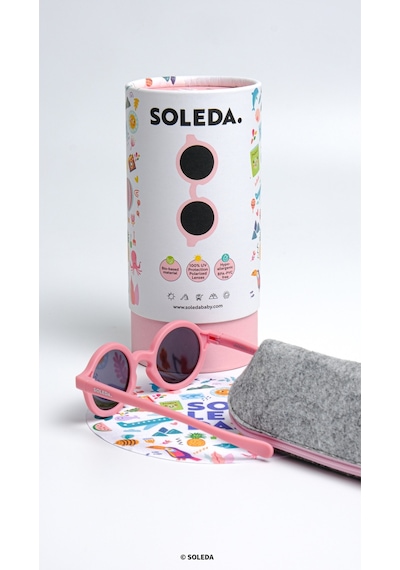 Soleda 0-12 Ay Bebek Güneş Gözlüğü - Baby Pink