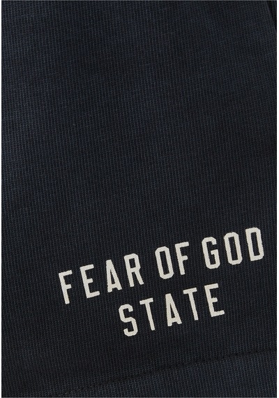 Fear Of God Yüksek Performanslı Jersey Koşu Şortları Siyah