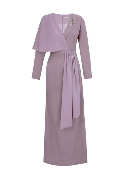 Senna Mıla Dress Gizemli Lila Lila