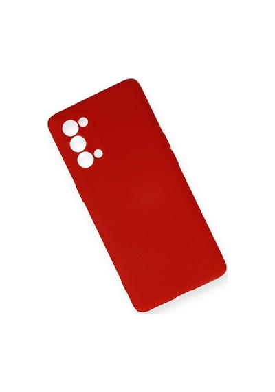 Reno 5 Pro Kılıf Nano İçi Kadife Silikon - Kırmızı Bzsxx00 1