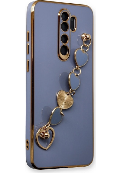 Gld-spt- Newface Xiaomi Redmi Note 8 Pro Kılıf Esila Silikon - Gri
