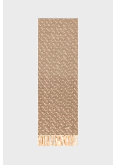 Guess 4g Logolu 60 X 190 Cm Şal Aw5663vıs03 Kadın Şal Aw5663 Vıs03 Tmu Bej