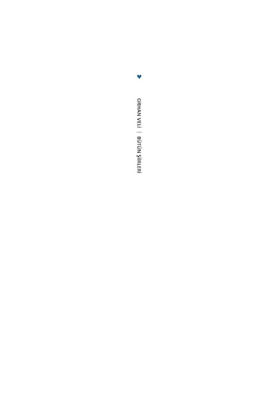 Can Yayınları - Bütün Şiirleri - 9789750748806