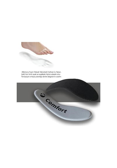 Active Team Memory Foam Yumuşak Akıllı Hafızalı Spor Ayakkabı Tabanlığı