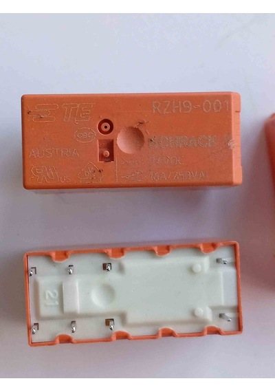 Rzh9-001 24v 16a 1c 8pın Schrack Güç Röle 3 Adet 03570797