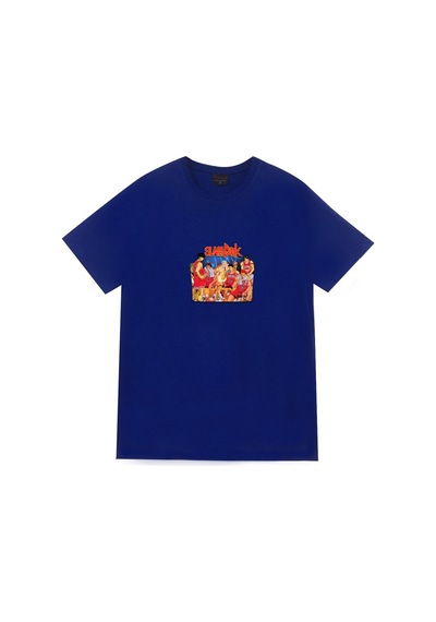 Slam Dunk Anime Baskılı Tshirt Çok Renkli