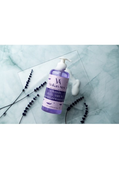 Volkan Ates Natural & Beauty Lavanta Yağlı Sıvı El Sabunu 500 ML
