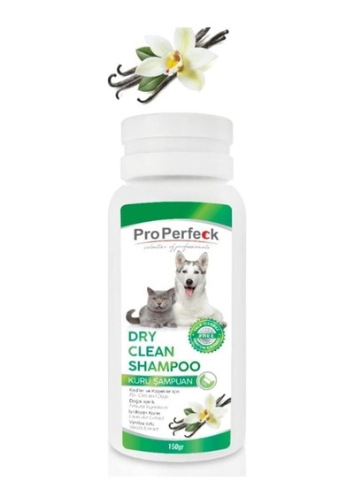 Kedi Köpek Kuru Toz Vanilyalı Kokulu Şampuan 150 Gr