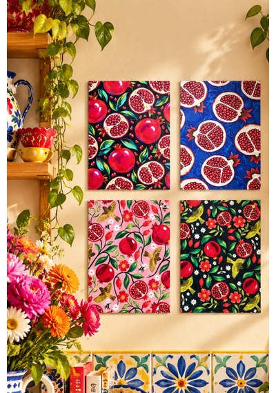 Renkli Narlar Duvar Dekoru 4 Lü Tablo Seti, 15 X 20 Cm, 3mm Ahşap Mdf, Dijital Baskı Çok Renkli - 930031333 Çok Renkli - 930031333 Renkli Narlar Duvar Dekoru 4 Lü Tablo Seti, 15 X 20 Cm, 3mm Ahşap Mdf, Dijital Baskı Çok Renkli - 930031333 Çok Renkli - 930031333