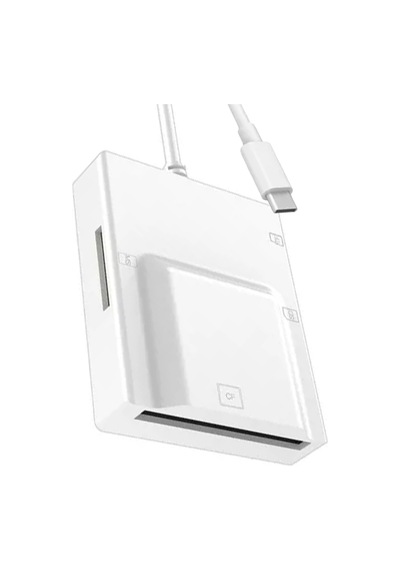 4'ü 1 Arada Usb-c/type-c Çok Fonksiyonlu Kart Okuyucu Tak Çalıştır Çoklu Kart Okuyucu Yeni Nesil