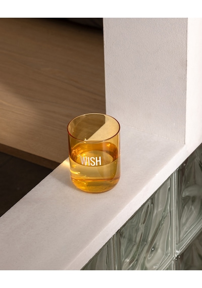 Mayotte-wish Su Bardağı - Sarı - 350 Ml 8684427334560 Çok Renkli