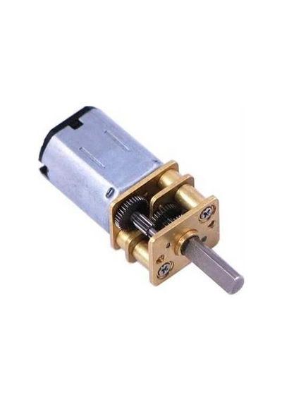 Metal Redüktörlü Mikro Motor 500rpm 1:50 N20 Dc12v 2 Adet
