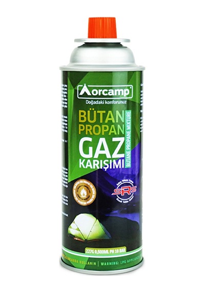 4 Adet Orcamp Valfli Gaz Kartuşu Kts-227