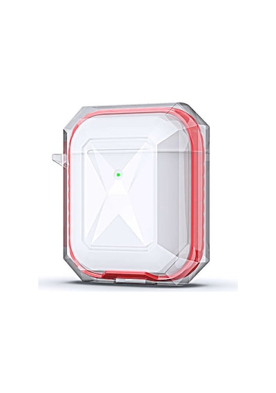 Apple Uyumlu AirPods Kılıf ​​​​​​​​​Zore Airbag 22 Kılıf-Kırmızı Kırmızı