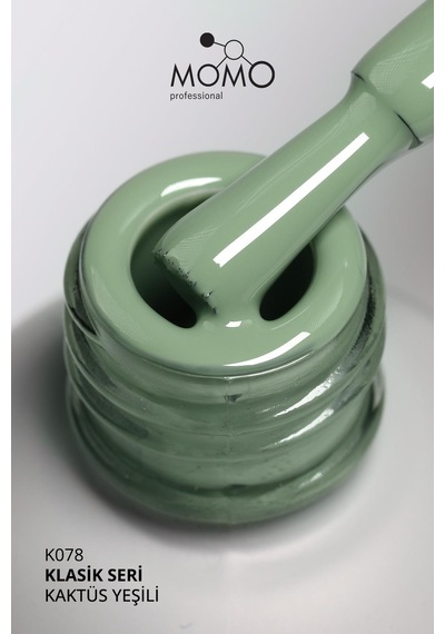 Momo Professional Kalıcı Oje K078 Kaktüs Yeşili 14 Ml