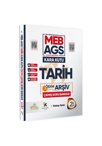 Meb Ags Tarihin Kara Kutusu 2.cilt En Kapsamlı Ösym Çıkmış Soru B