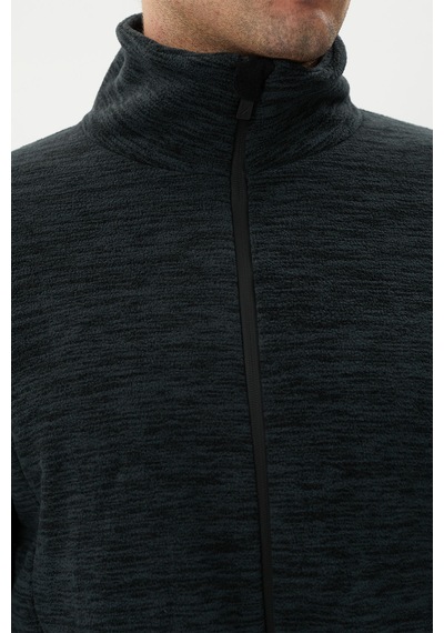 Exuma Erkek Tam Fermuarlı Polar 2112126 065-dark Grey