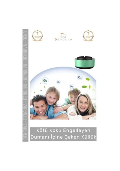 Özel Tasarım Şık Dekoratif Yıkanabilir Pilli Kötü Koku Engelleyen Dumanı İçine Çeken Kül Tablası