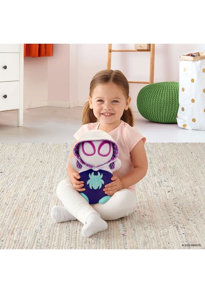 Squishmallows Hugmees Spidey Serisi - Ghost-spider 25 Cm Sf00003 Çok Renkli
