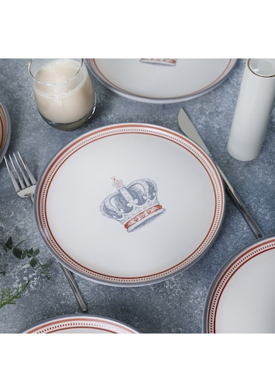Keramika Royal Majesty Pasta Tabağı 22 Cm 6 Adet 21622