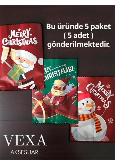 Yılbaşı Özel Sürpriz Paket Anahtarlık Özel Ambalajlı Sürpriz Hediyelik Anahtarlık Noel Temalı