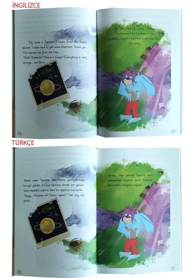 İngilizce'yi Kolay Öğreten Türkçe - İngilizce Hikaye Seti 3 Kitap Etkinlikli - Diğer