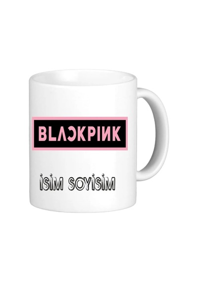 Blackpink Baskılı Kişiye Özel Kupa Bardak Beyaz